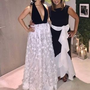 Black and White Gown